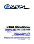 CDM-600/600L Manual, Rev 3