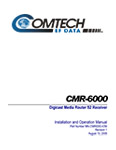 CMR-6000 Manual, Rev 1