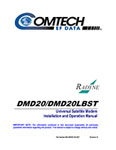 DMD20/20LBST Manual, Rev 14