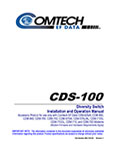 CDS-100 Manual, Rev 1