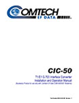 CIC-50 Manual, Rev 1