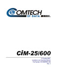 CiM-25/600 Manual, Rev 3