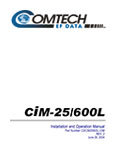 CiM-25/600L Manual, Rev 2