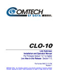 CLO-10 Manual, Rev 1