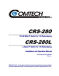 CRS-280/280L Manual - Rev 0