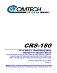 CRS-180 Manual, Rev 11