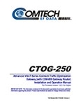 CTOG-250 Manual, Rev 3