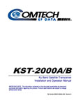 KST-2000A/B Manual, Rev 9