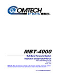 MBT-4000 Manual, Rev 5
