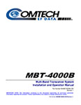 MBT-4000B Manual, Rev 1
