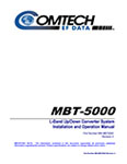 MBT-5000 Manual, Rev 4