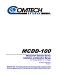 MCDD-100 Manual, Rev 3