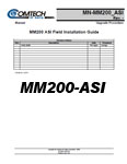 MM200-ASI Installation Guide