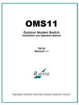 OMS11 Manual - rev1.1