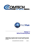 NetVue Provisioning Guide Manual, Rev 1