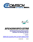 SFC4200/1275G Manual, Rev 4