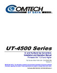 UT-4500 Manual, Rev 3