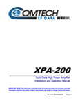 XPA-200 Manual, Rev 2